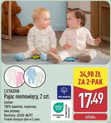 Pajac niemowlęcy, 2 szt.