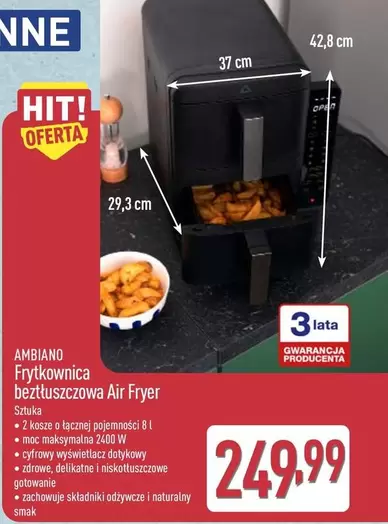 Frytkownica beztłuszczowa Air Fryer
