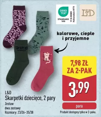 Skarpetki dziecięce