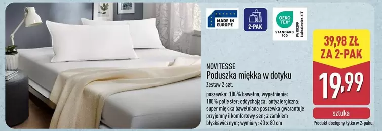 Poduszka miękka w dotyku