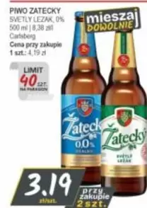 PIWO ZATECKY SVETLY LEZAK, 0%