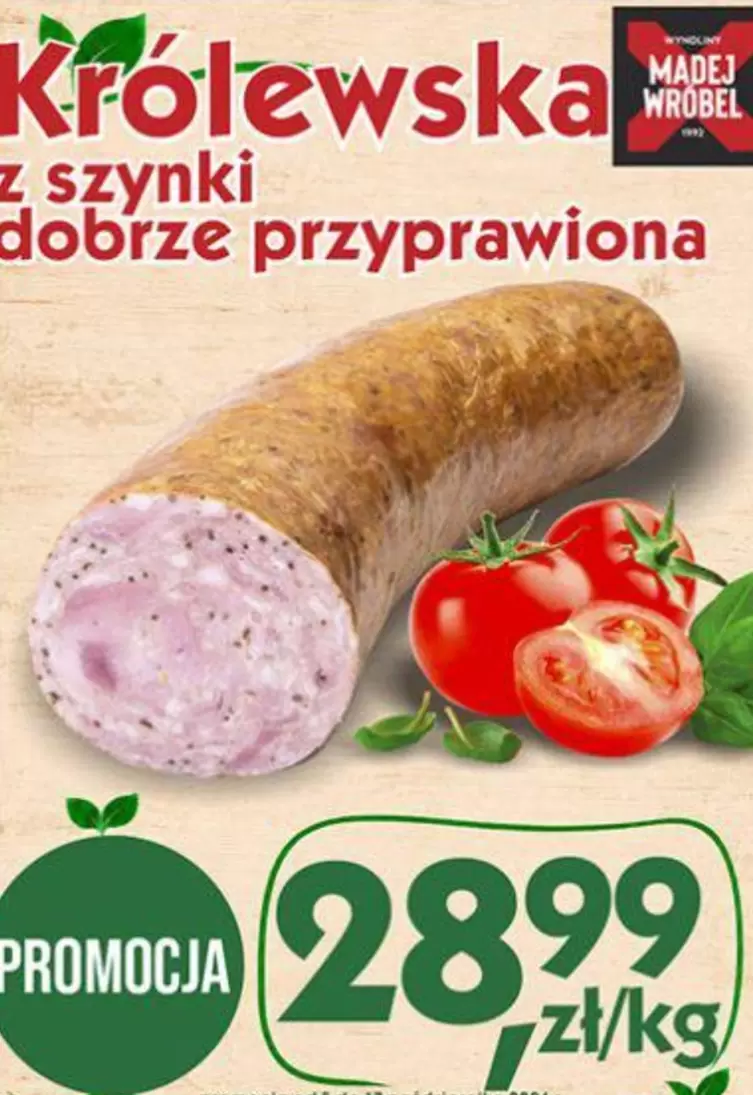 Królewska z szynki