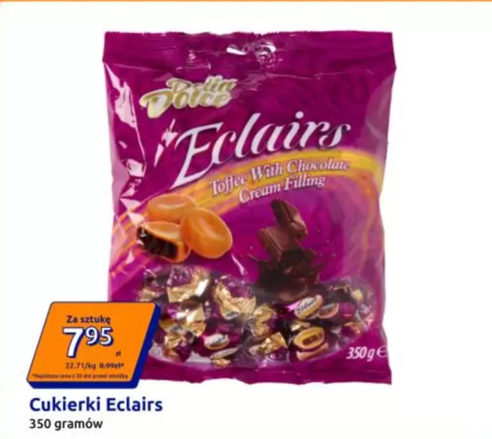 Cukierki Eclairs