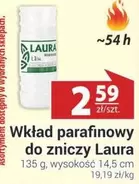 Wkład parafinowy do zniczy
