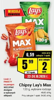 Lay'S - Chipsy Max Karbowane