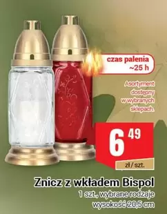 Znicz z wkładem