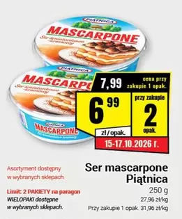 Ser mascarpne Piątnica