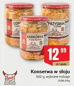Konserwa w słoiku