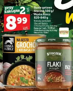 Danie gotowe Stoček 500 g / Męska Rzecz 820-840 g