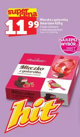 Mleczko z galaretką