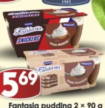 Snickers - Fantasia pudding
