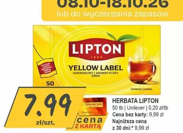 Yellow Label Herbata