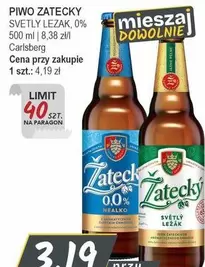 PIWO ZATECKY SVETLY LEZAK, 0%