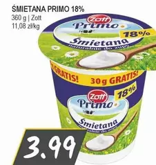 ŚMIETANA PRIMO