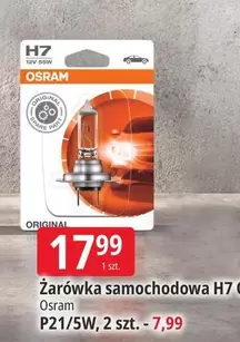 Żarówka samochodowa H7 P21/5W