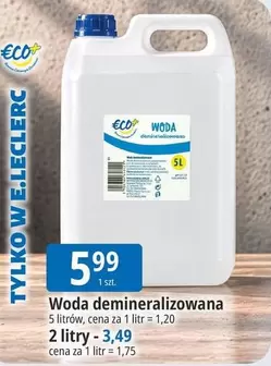 Woda demineralizowana