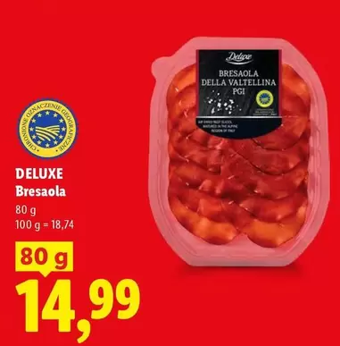 Bresaola Della Valtellina PGI