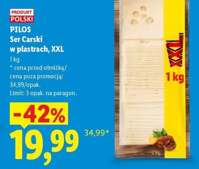 Ser Carski w plastrach, XXL