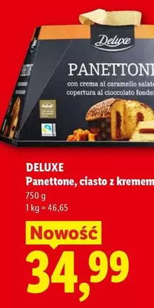 Panettone, ciasto z kremem