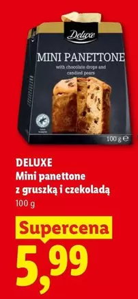 Mini - panettone z gruszką i czekoladą