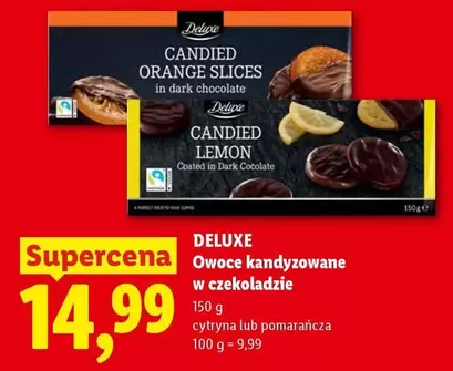 Owoce kandyzowane w czekoladzie