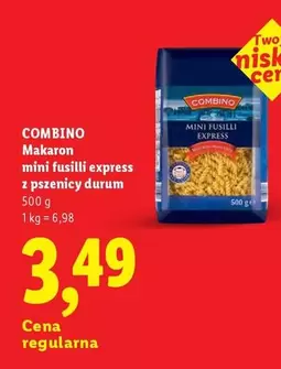 Mini - Makaron mini fusilli express z pszenicy durum