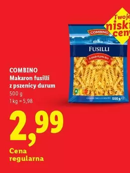 Makaron fusilli z pszenicy durum