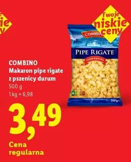 Makaron pipe rigate z pszenicy durum