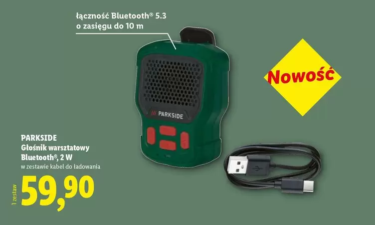 Głośnik warsztatowy Bluetooth
®
