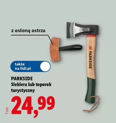 Siekiera lub toporek turystyczny