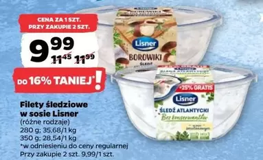 Filety śledziowe w sosie