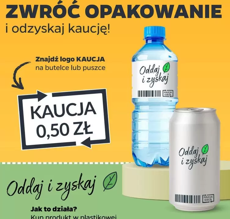 Logo - Zwrot opakowania i odzyskaj kaucję