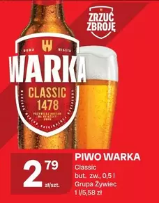 Classic - PIWO WARKA CLASSIC 1478
