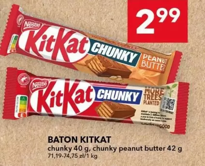 BATON KITKAT CHUNKY