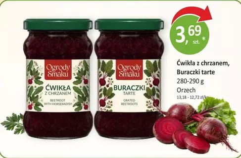 Ćwikła z chrzanem, Buraczki tarte