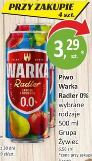 Piwo Radler 0%