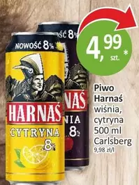Piwo Harnaś wiśnia, cytryna