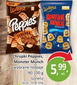 Monster - Chrupki Peppies, Munch
