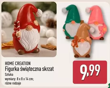 Figurka świąteczna skrzat