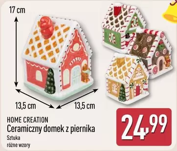 Ceramiczny domek z piernika