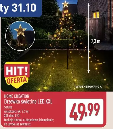 Ty - Drzewko świetlne LED XXL