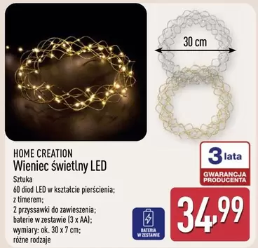 Ok - Wieniec świetlny LED