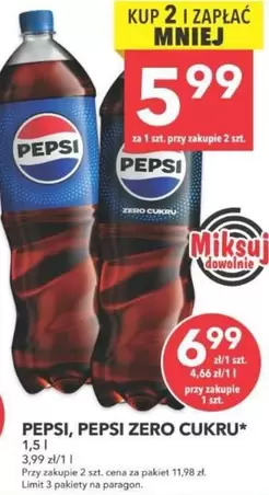 Pepsi - PEPSI, PEPSI ZERO CUKRU