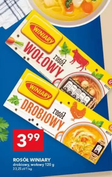 Rosół wołowy, Rosół drobiowy