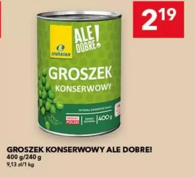 Ale - GROSZEK KONSERWOWY