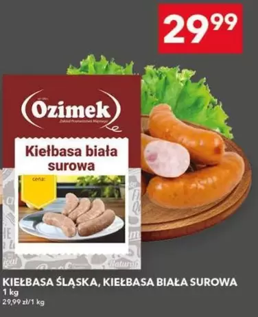 Kiełbasa śląska, kiełbasa biała surowa