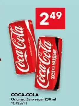 Coca Cola - Original, Zero sugar