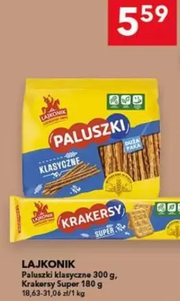 Paluszki klasyczne, Krakersy Super