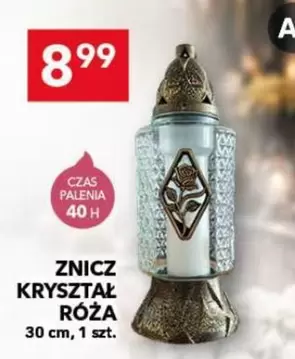 Znicz kryształ róża
