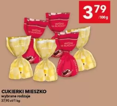 CUKIERKI MIESZKO wybrane rodzaje